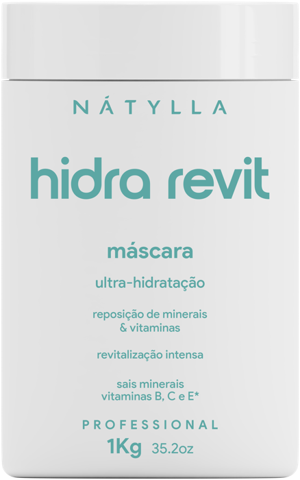 Nátylla Hidra Revit — Máscara 1kg — tratamentos e cronograma capilar no atacado pela Nátylla Sul Brasil em Santa Catarina