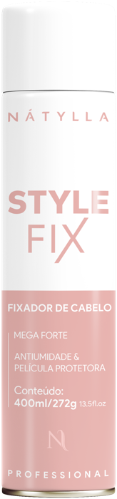 Nátylla Style Fix — Fixador de cabelo 400ml — finalizadores no atacado pela Nátylla Sul Brasil em Santa Catarina
