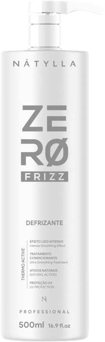 Nátylla Zero Frizz — Defrizante 500ml — finalizadores no atacado pela Nátylla Sul Brasil em Santa Catarina